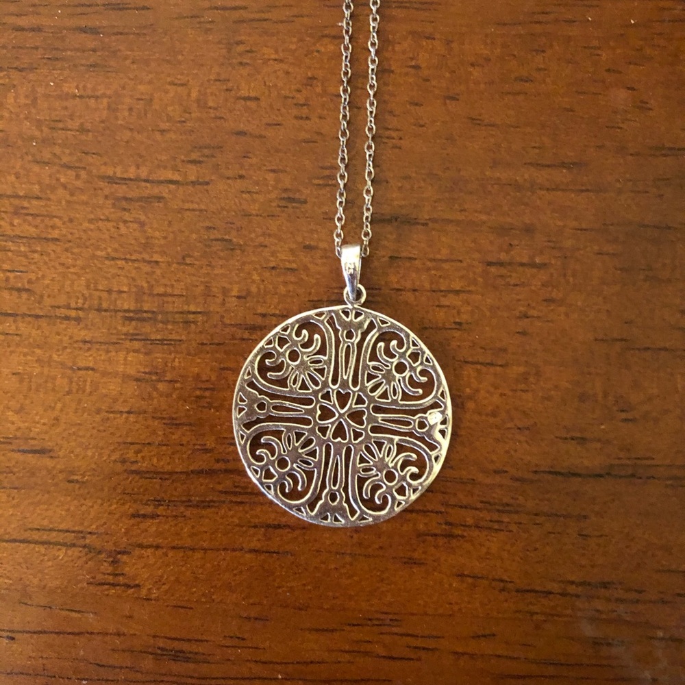 Silver necklace